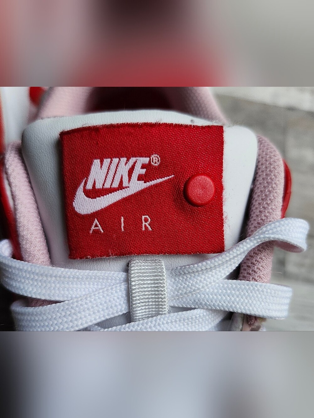 Nike Air Max 90 Pink Red White Sneakers Women's Size 7 EU 38 - Picture 6 of 11